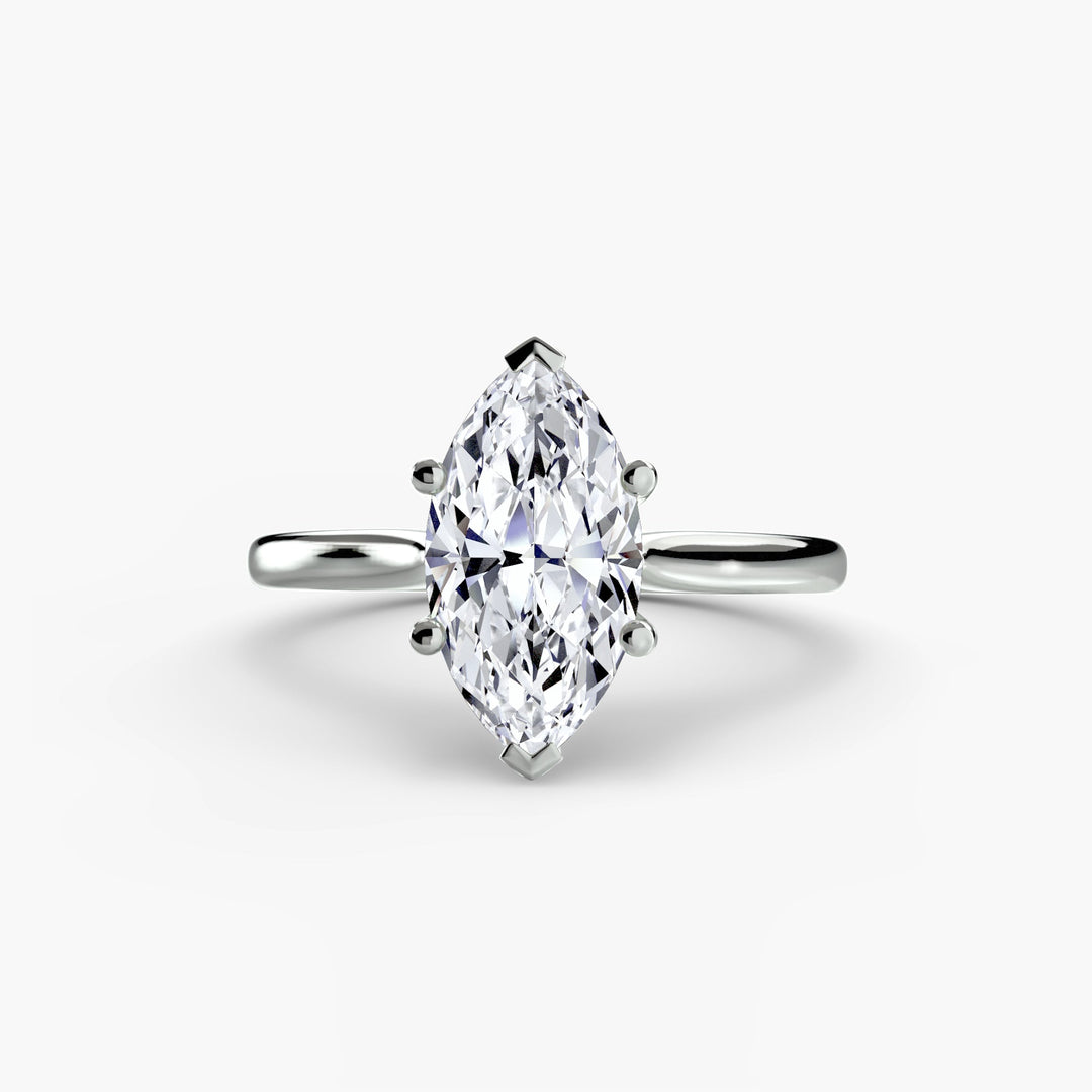 Solitaire Ring 1 in setting by 18 KARATS