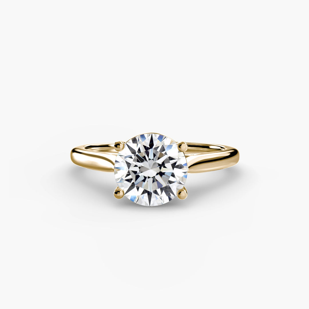 Solitaire Ring 1 in setting by 18 KARATS