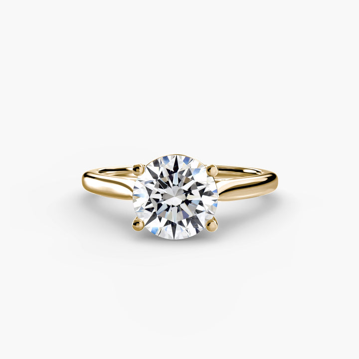 Solitaire Ring 1 in setting by 18 KARATS