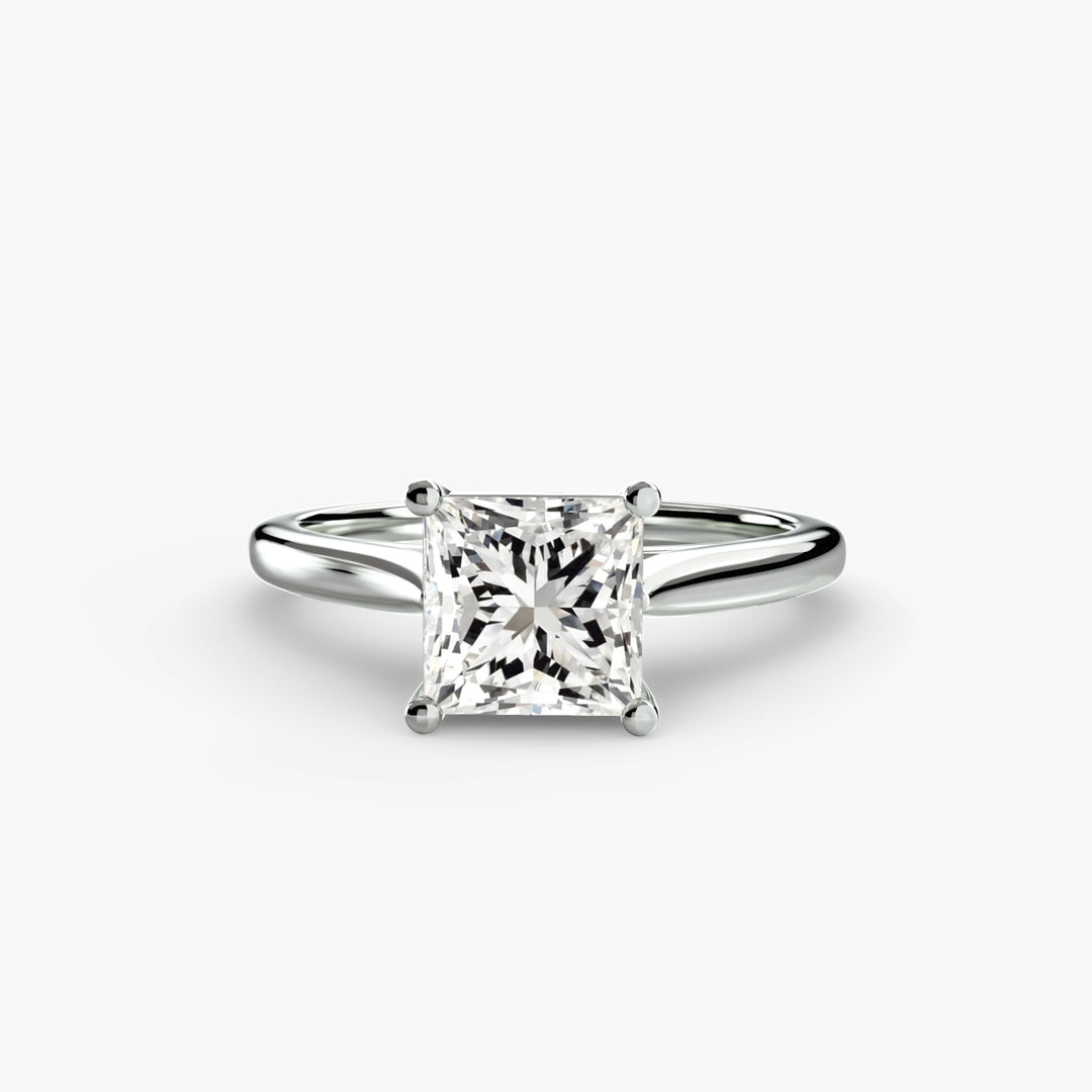 Solitaire Ring 1 in setting by 18 KARATS
