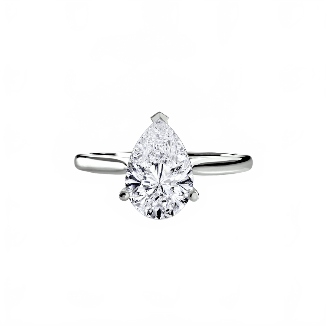Solitaire Ring 1 in setting by 18 KARATS