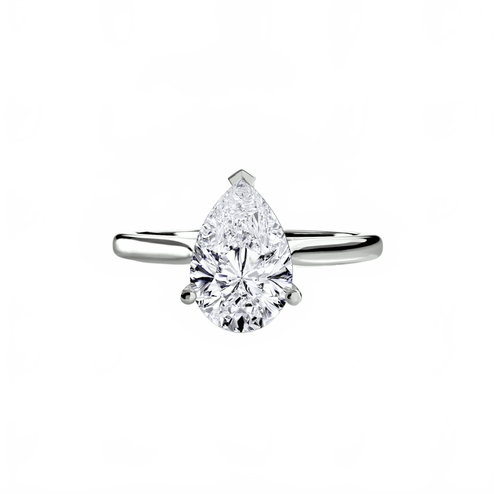 Solitaire Ring 1 in setting by 18 KARATS