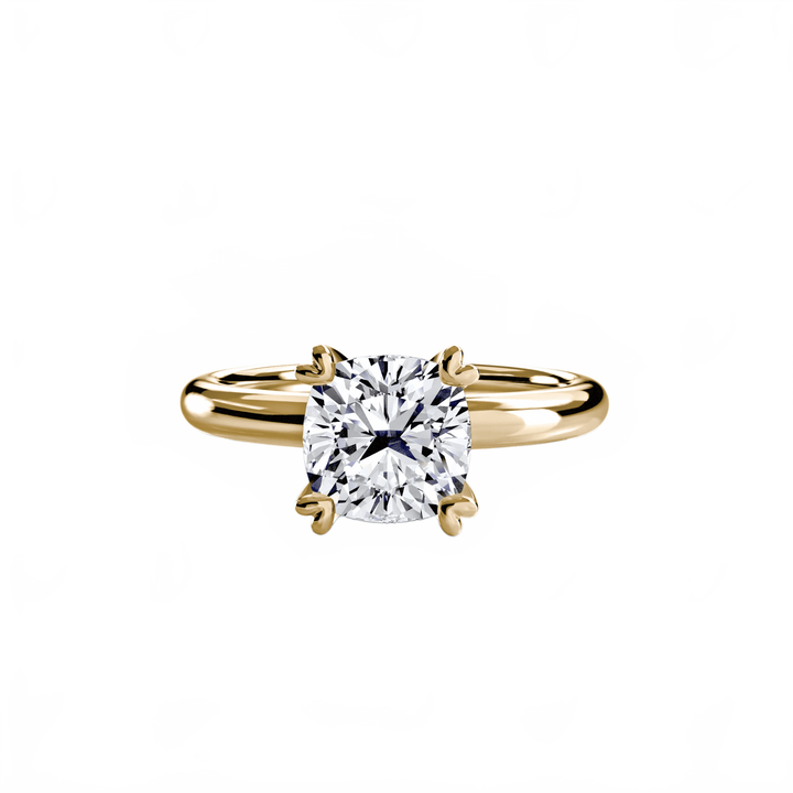 Solitaire Ring 2 in setting by 18 KARATS