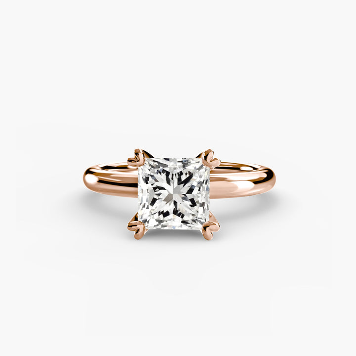 Solitaire Ring 2 in setting by 18 KARATS