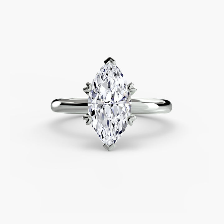 Solitaire Ring 2 in setting by 18 KARATS