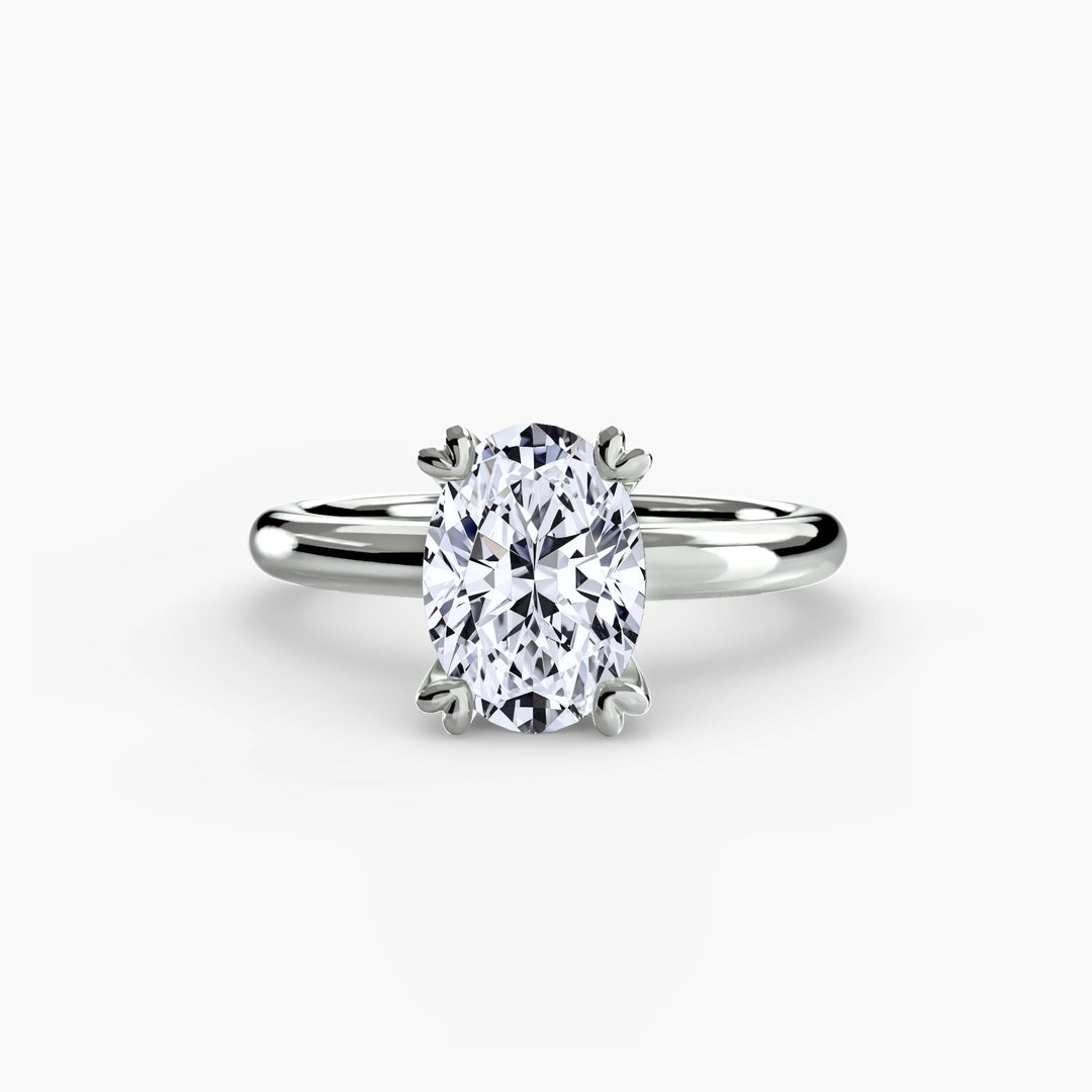 Solitaire Ring 2 in setting by 18 KARATS