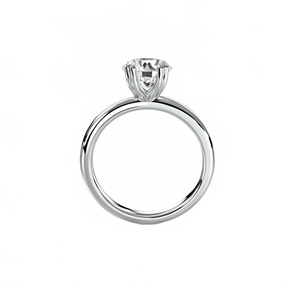 Solitaire Ring 2 in setting by 18 KARATS