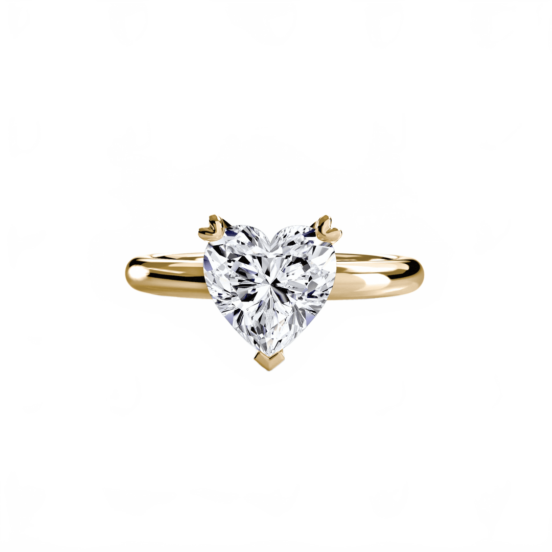 Solitaire Ring 2 in setting by 18 KARATS