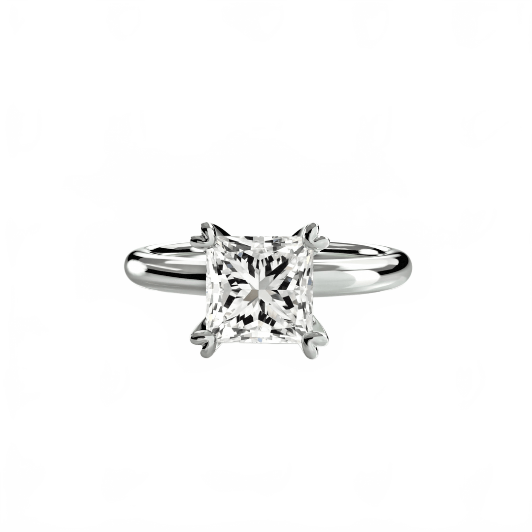 Solitaire Ring 2 in setting by 18 KARATS