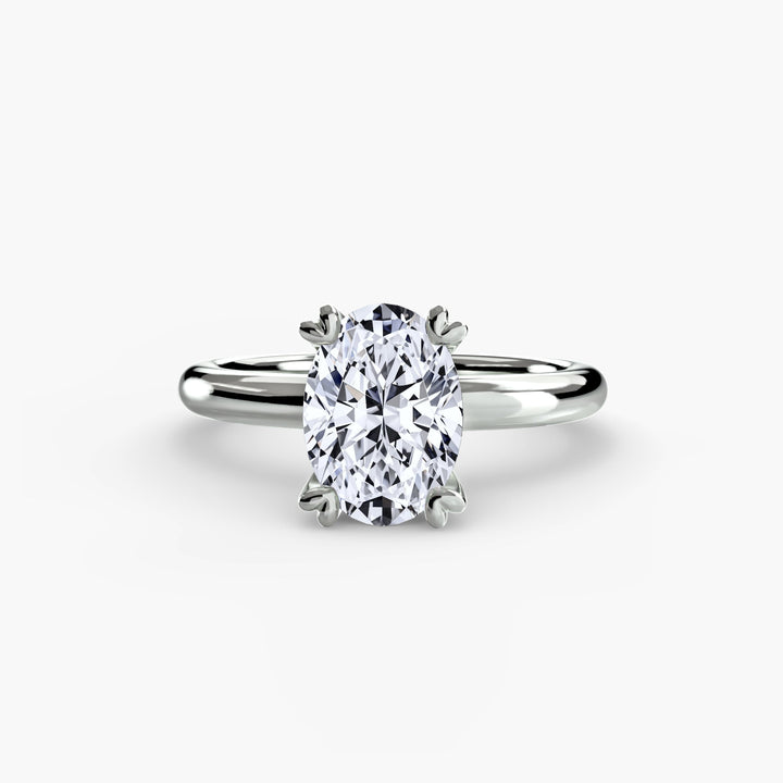 Solitaire Ring 2 in setting by 18 KARATS