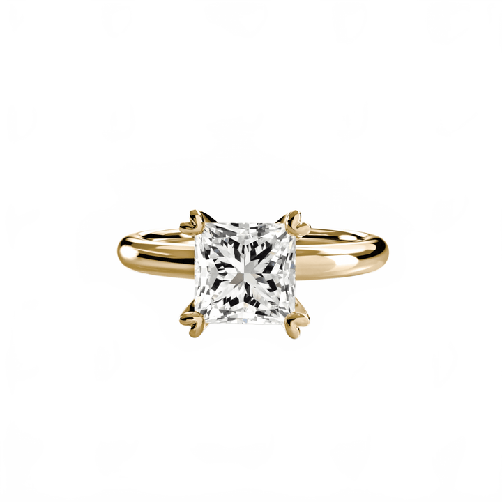 Solitaire Ring 2 in setting by 18 KARATS