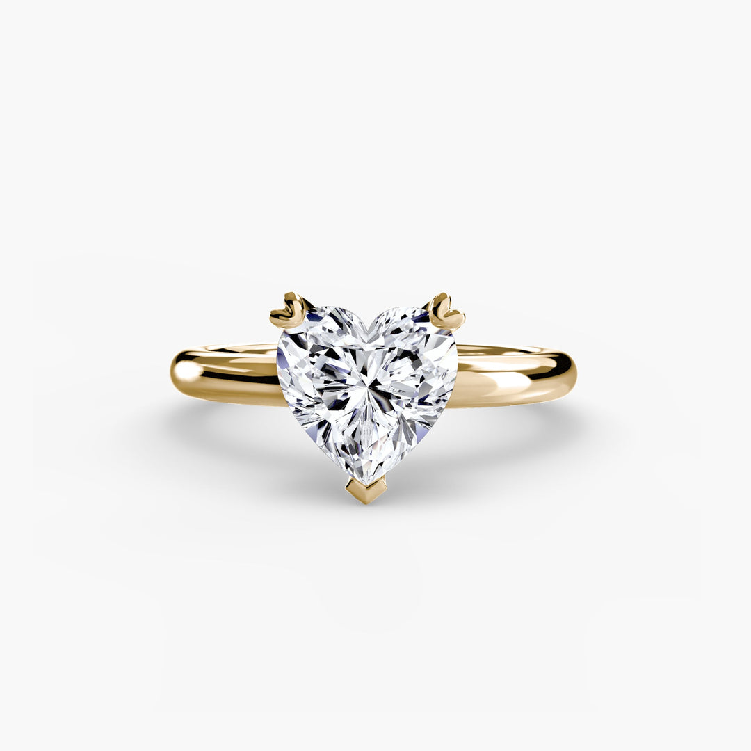 Solitaire Ring 2 in setting by 18 KARATS