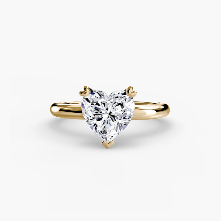 Solitaire Ring 2 in setting by 18 KARATS