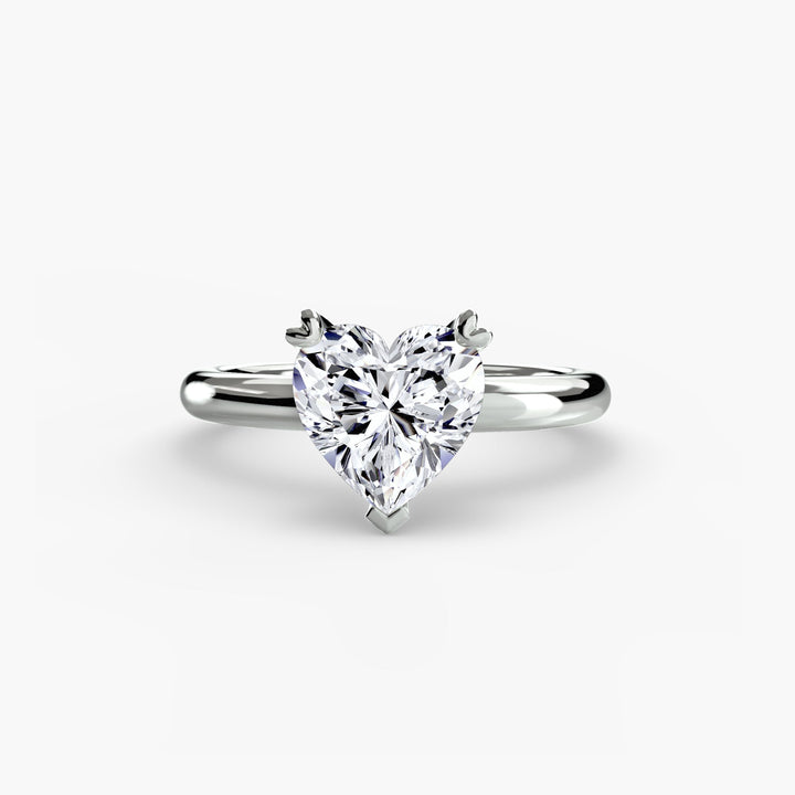 Solitaire Ring 2 in setting by 18 KARATS