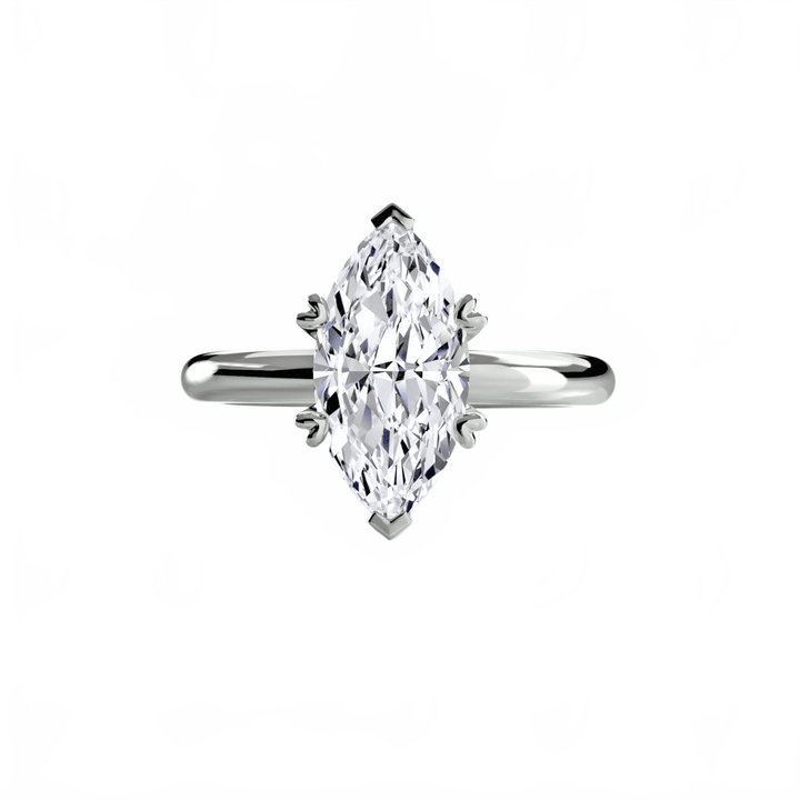 Solitaire Ring 2 in setting by 18 KARATS