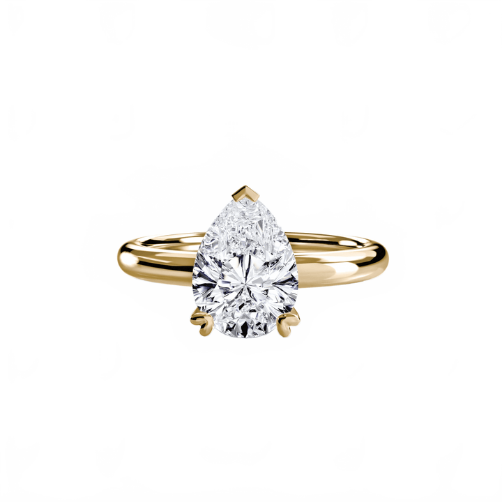 Solitaire Ring 2 in setting by 18 KARATS