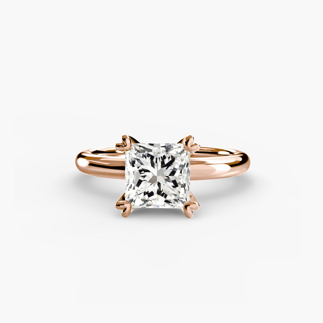 Solitaire Ring 2 in setting by 18 KARATS