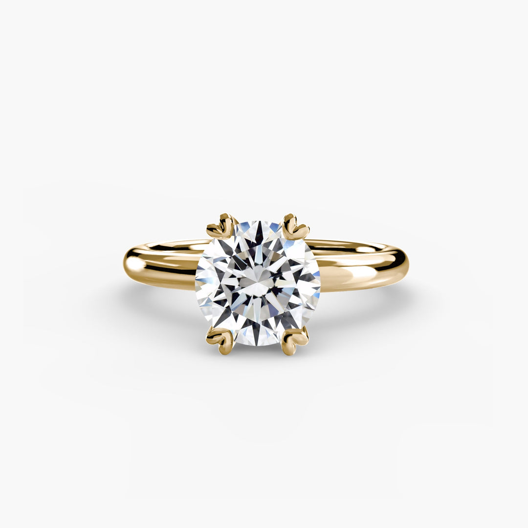 Solitaire Ring 2 in setting by 18 KARATS