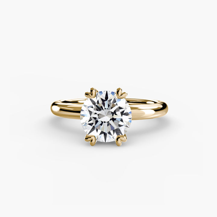 Solitaire Ring 2 in setting by 18 KARATS