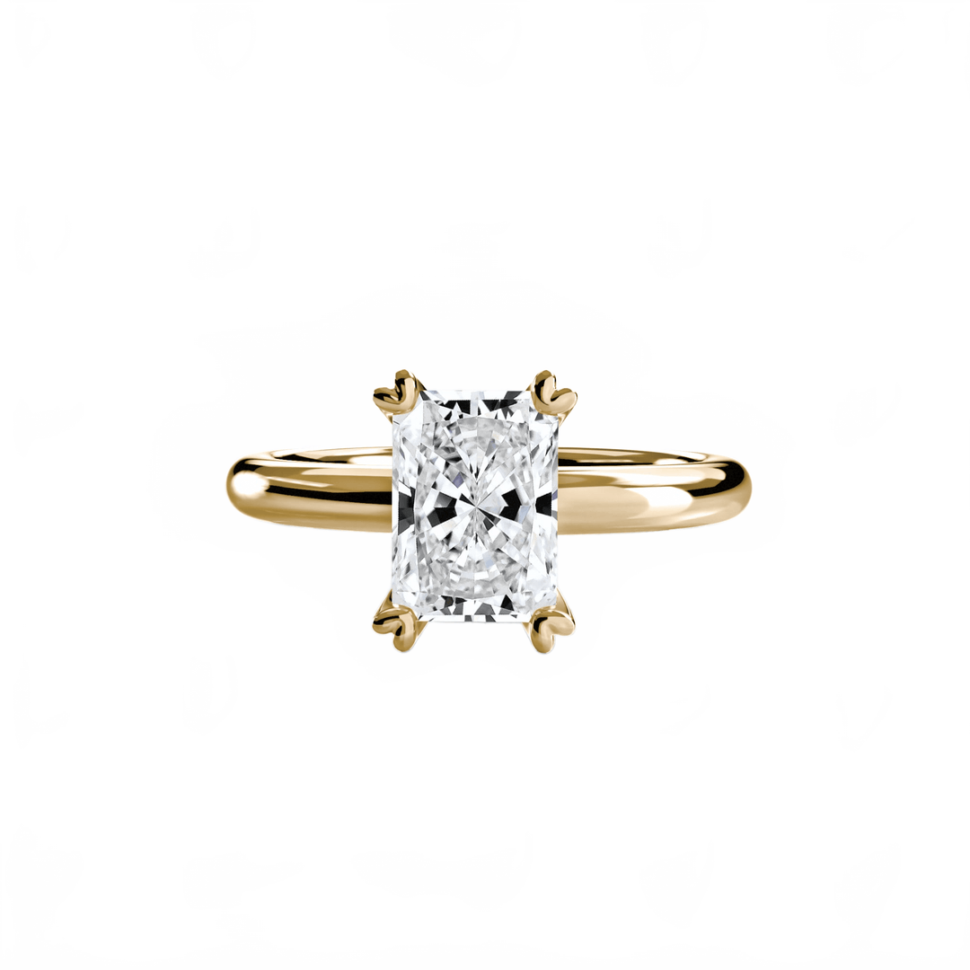 Solitaire Ring 2 in setting by 18 KARATS