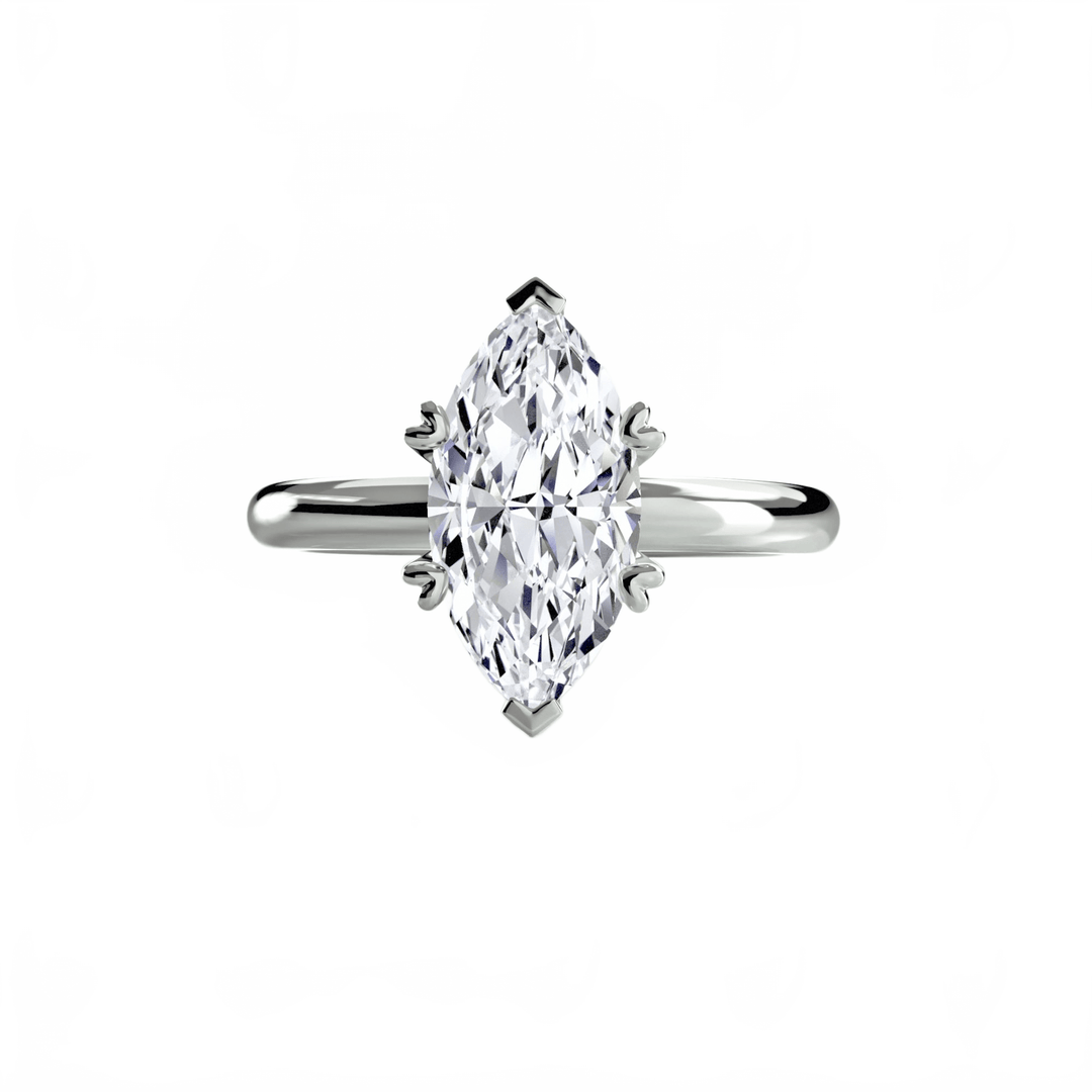 Solitaire Ring 2 in setting by 18 KARATS