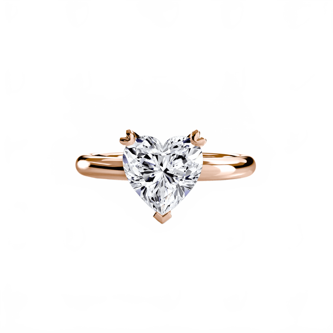 Solitaire Ring 2 in setting by 18 KARATS
