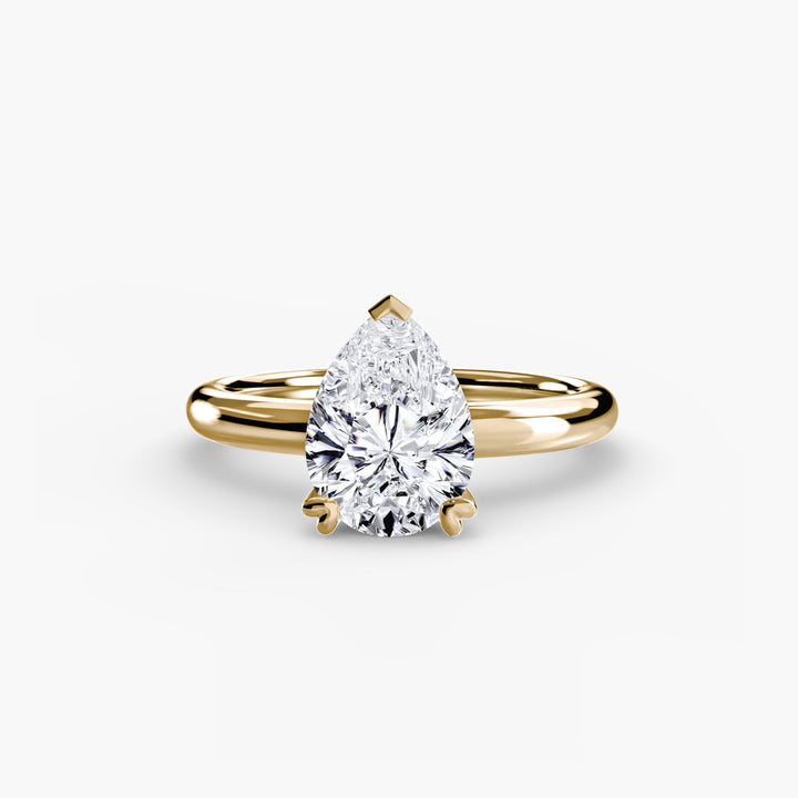 Solitaire Ring 2 in setting by 18 KARATS