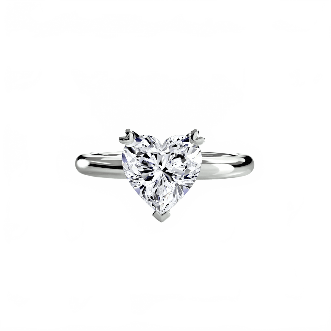 Solitaire Ring 2 in setting by 18 KARATS
