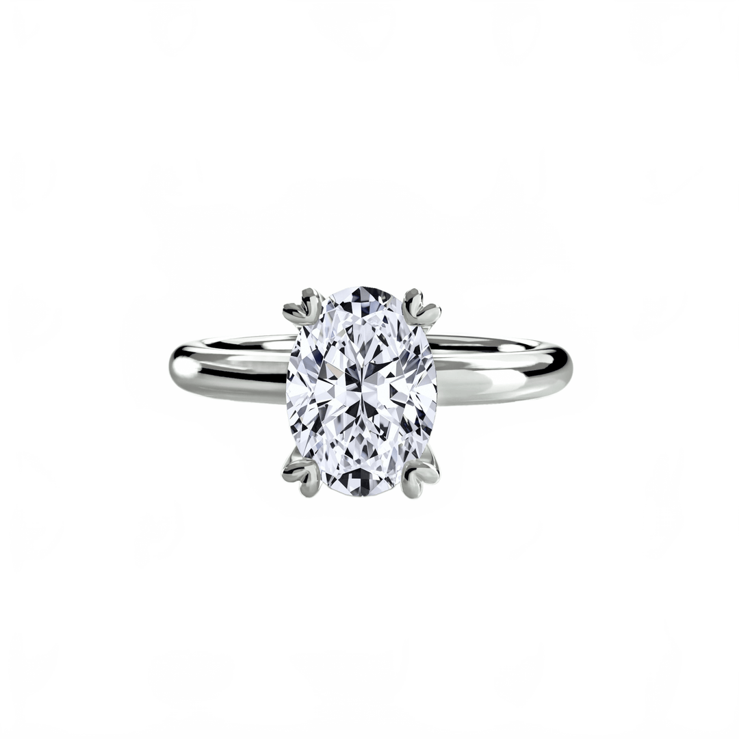 Solitaire Ring 2 in setting by 18 KARATS