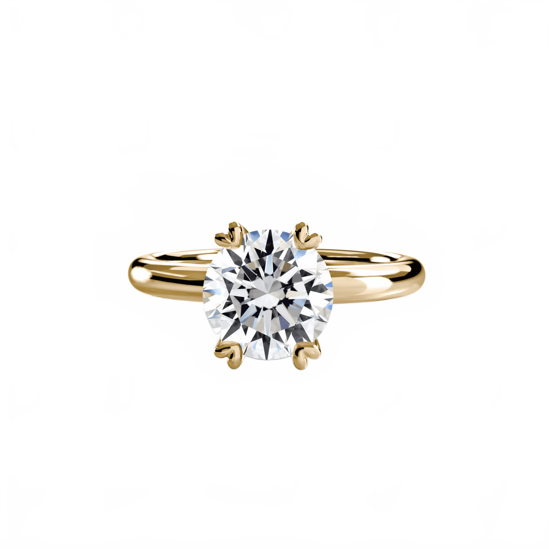 Solitaire Ring 2 in setting by 18 KARATS