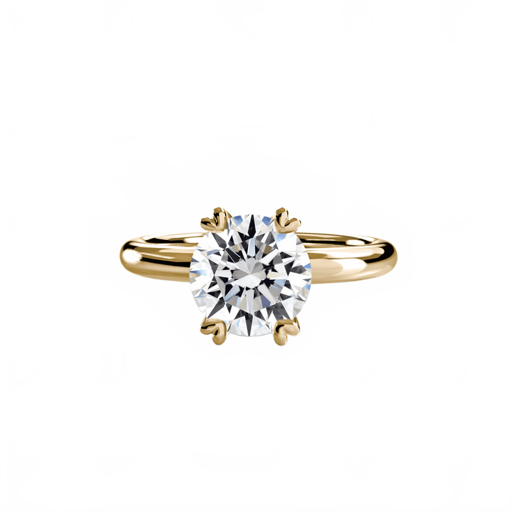 Solitaire Ring 2 in setting by 18 KARATS