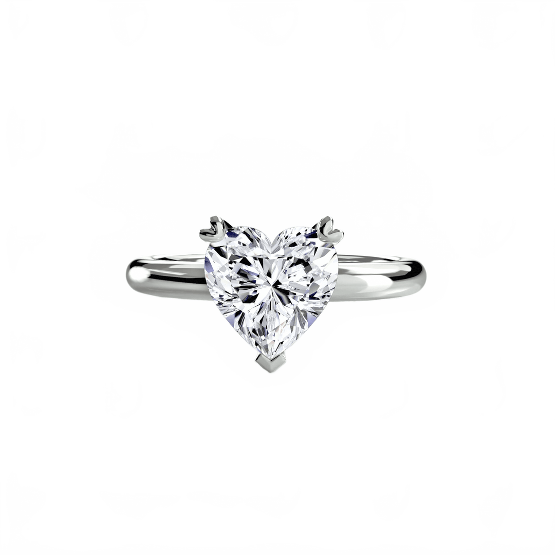 Solitaire Ring 2 in setting by 18 KARATS