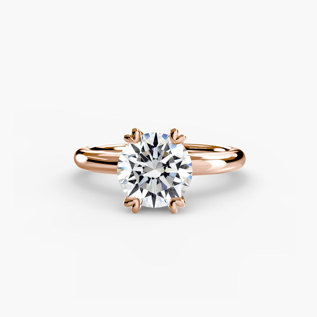 Solitaire Ring 2 in setting by 18 KARATS
