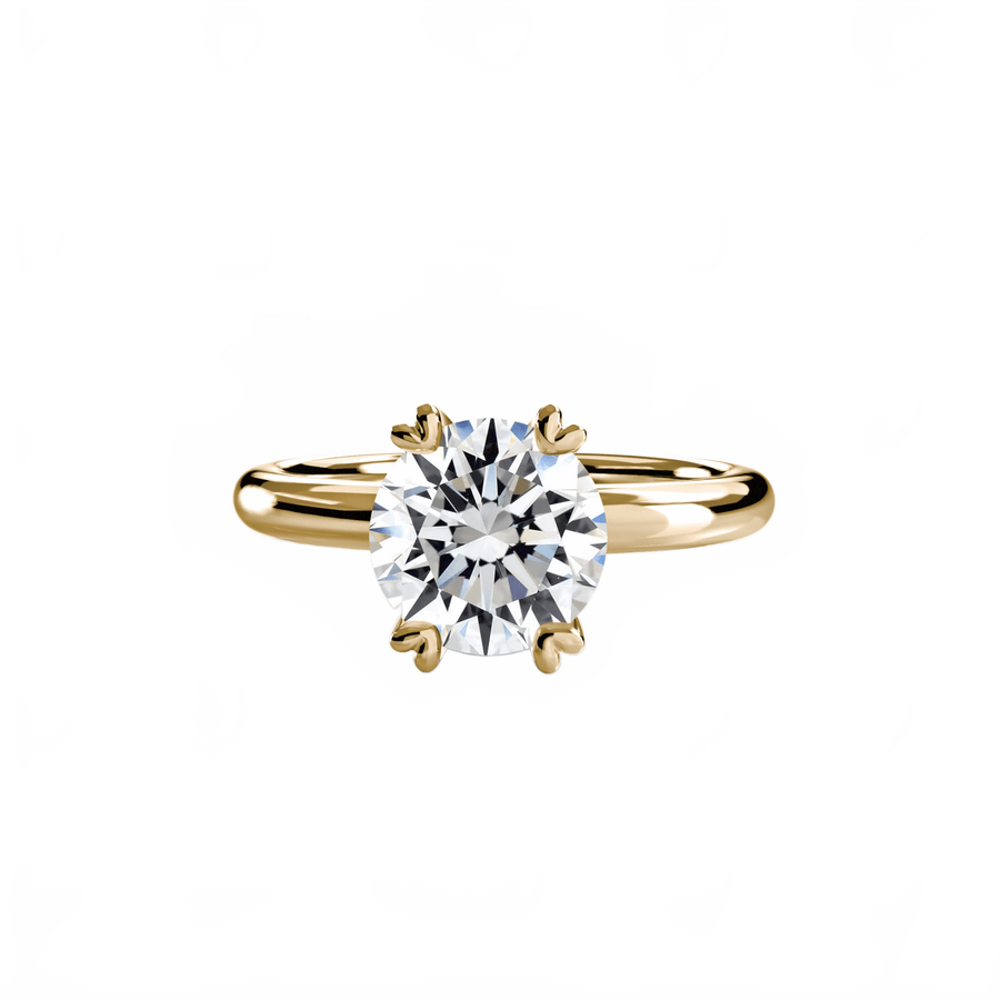 Solitaire Ring 2 in setting by 18 KARATS