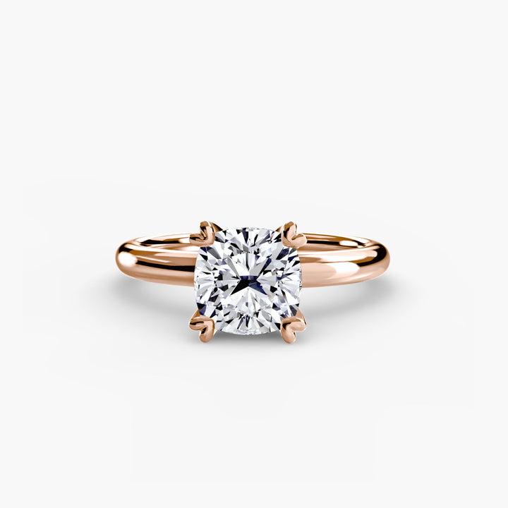 Solitaire Ring 2 in setting by 18 KARATS
