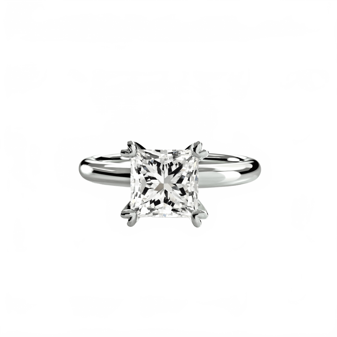 Solitaire Ring 2 in setting by 18 KARATS
