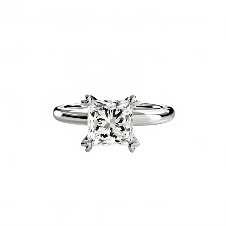 Solitaire Ring 2 in setting by 18 KARATS