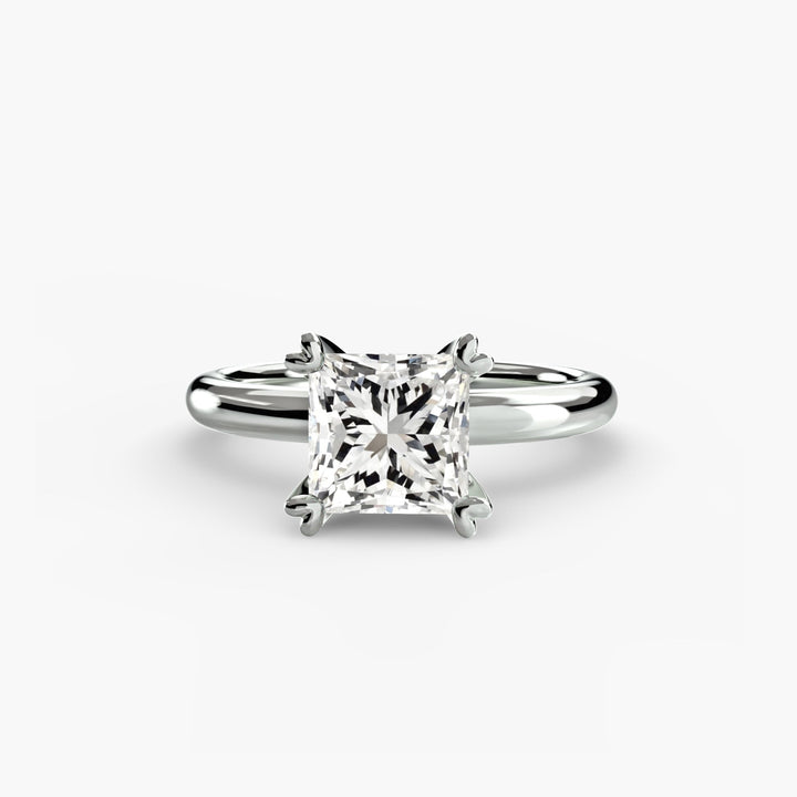 Solitaire Ring 2 in setting by 18 KARATS
