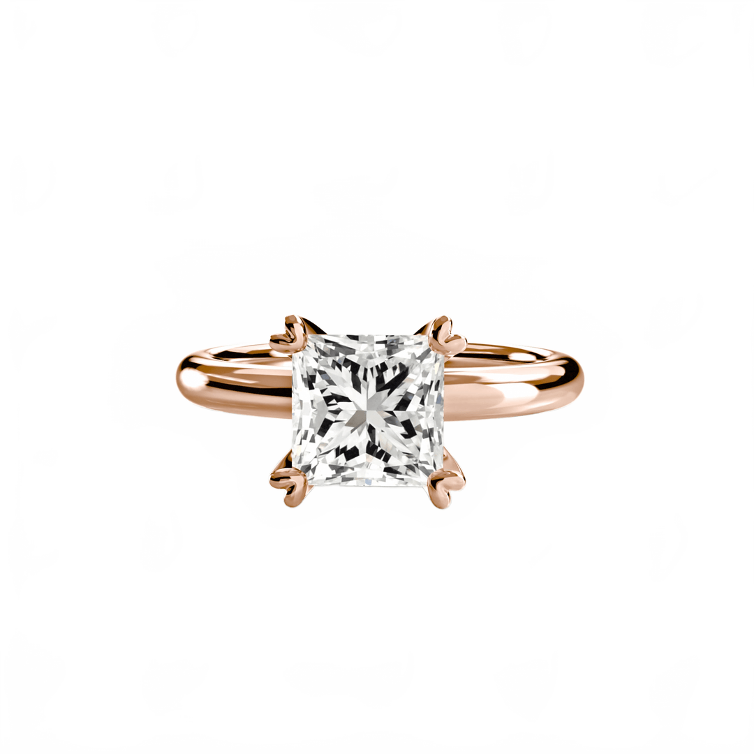 Solitaire Ring 2 in setting by 18 KARATS