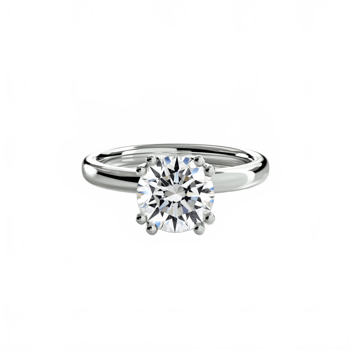 Solitaire Ring 5 in setting by 18 KARATS