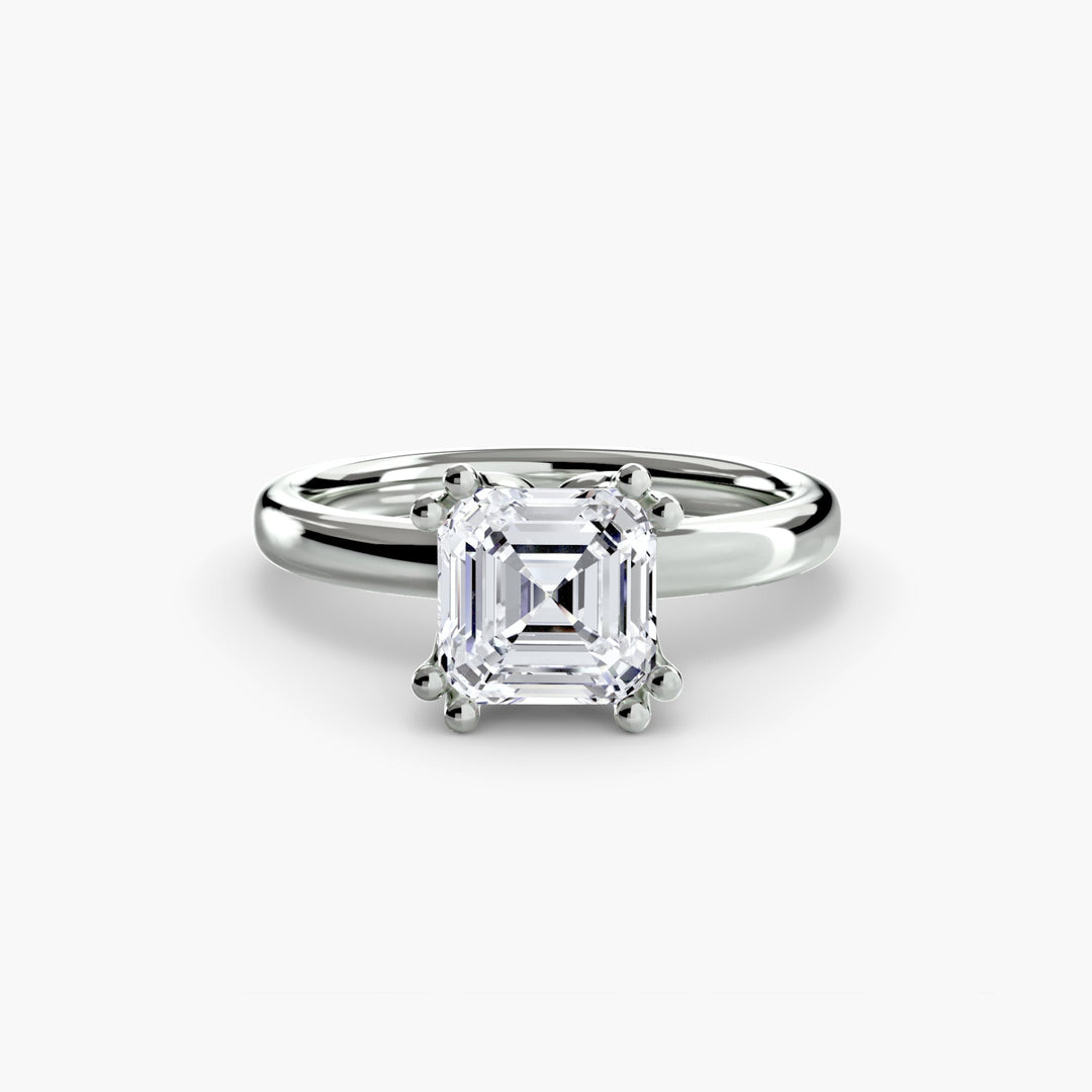 Solitaire Ring 5 in setting by 18 KARATS