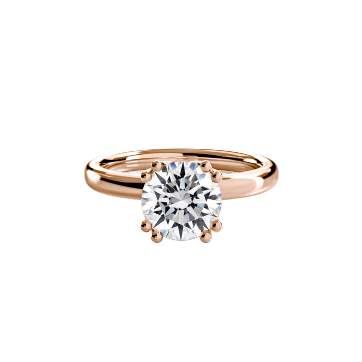 Solitaire Ring 5 in setting by 18 KARATS