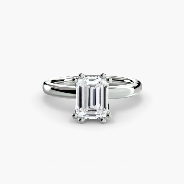 Solitaire Ring 5 in setting by 18 KARATS