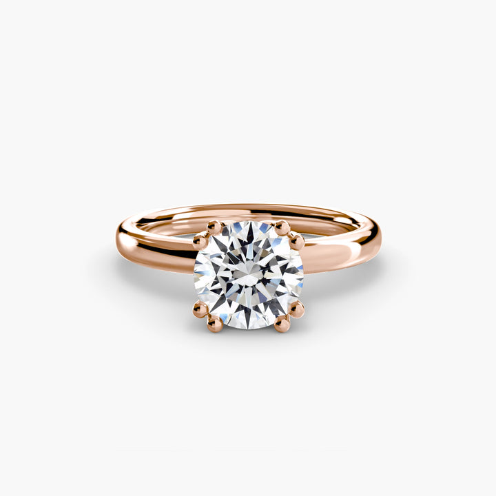 Solitaire Ring 5 in setting by 18 KARATS
