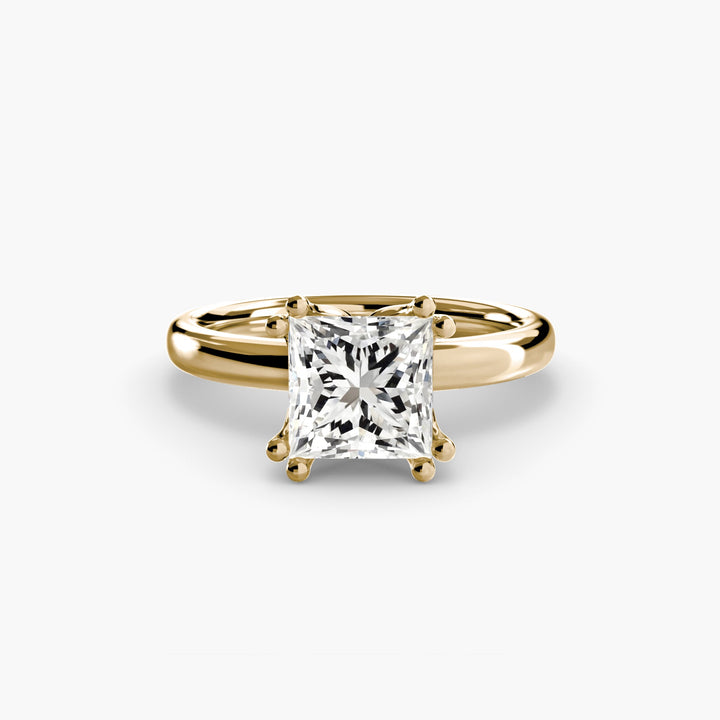 Solitaire Ring 5 in setting by 18 KARATS