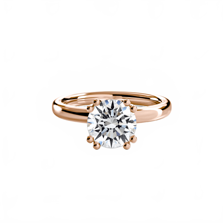 Solitaire Ring 5 in setting by 18 KARATS