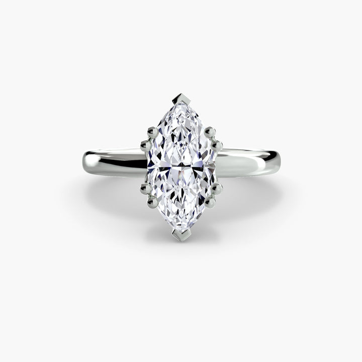 Solitaire Ring 5 in setting by 18 KARATS
