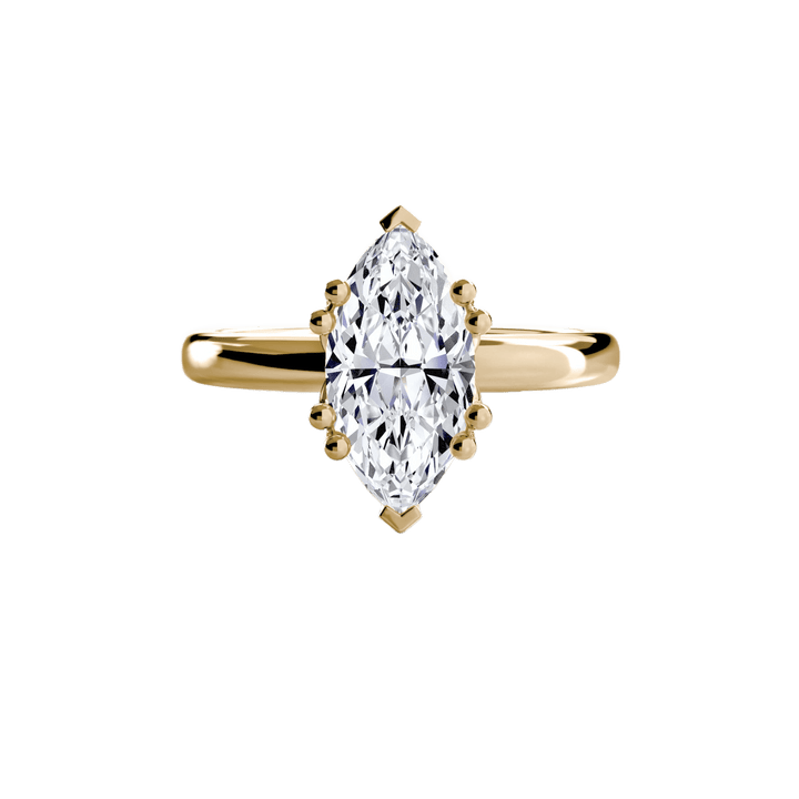 Solitaire Ring 5 in setting by 18 KARATS
