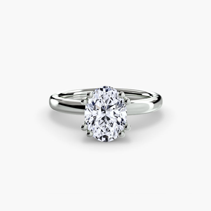 Solitaire Ring 5 in setting by 18 KARATS