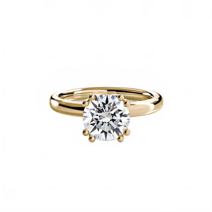 Solitaire Ring 5 in setting by 18 KARATS